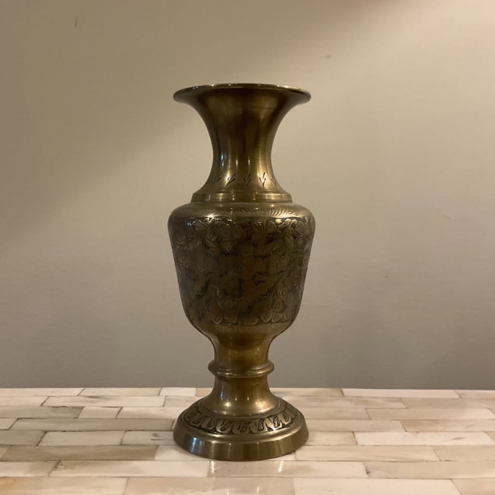 Vintage Brass Vase